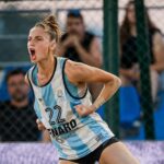 Giuliana Gamba hizo historia al consagrarse campeona del mundo de Beach Handball