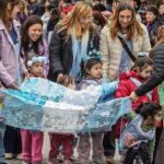Una gran cantidad de vecinas, vecinos e instituciones celebraron el Día de la Independencia en La Costa