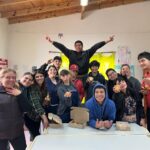Las Maras, que producen alfajores en el Hogar Mara Mateu, visitaron la Escuela de Educación Especial N° 501