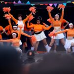 El color de las Olimpiadas Escolares con la fiesta de la danza, el Día del Estudiante y de la primavera