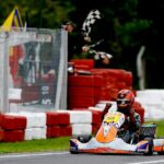 Dino Palmarochi ganó y tiene chances de pelear por el título metropolitano de karting